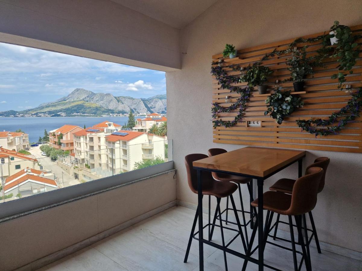 Amazing Sea View Lejlighed Omiš Eksteriør billede
